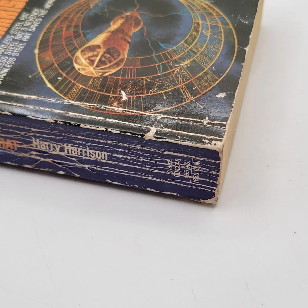 Harry Harrison The Adventures of the Stainless Steel Rat Paperback 1987 Fair